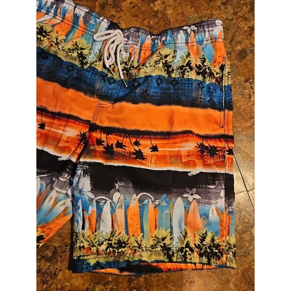 Margaretaville mens Hawaiian Swim Shorts‎ Size Lg - Picture 2 of 6